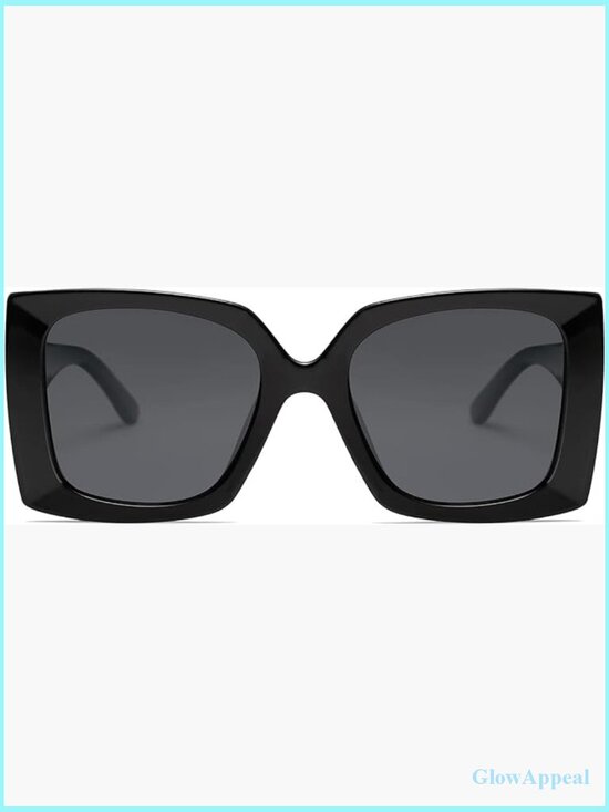 Retro Square Oversized Polarized Sunglasses for Women main image 7